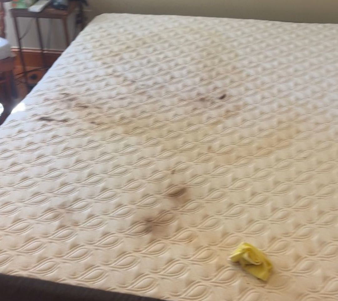 Mattress cleaning before cleaning